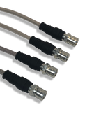 PMB Performance DirectFit Stainless-Steel Brake Lines - Set of 4 - 1973-76 Porsche 914-4