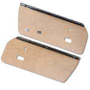 914Rubber door panel blank with metal bolster set for Porsche 914 (1970–76). Ideal for custom or restoration projects. OEM-style blanks for a secure fit.