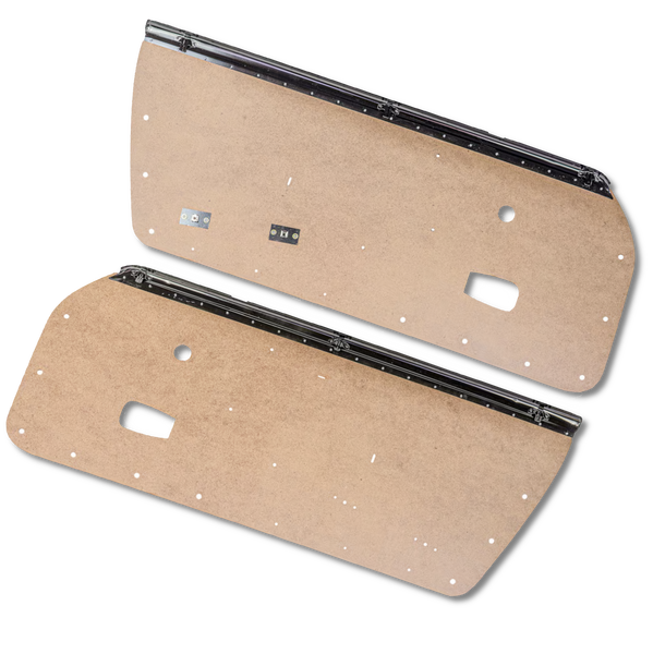 914 rubber Door Panel Blank with Metal Bolster Set for 914 (170-76