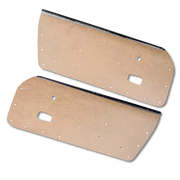 914Rubber door panel blank with metal bolster set for Porsche 914 (1970–76). Ideal for custom or restoration projects. OEM-style blanks for a secure fit.