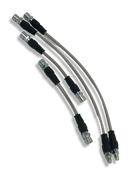 PMB Performance DirectFit Stainless-Steel Brake Lines - Set of 4 - 1976-89 Porsche 924 - 944