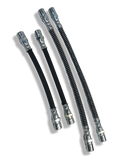PMB Performance DirectFit Rubber Brake Lines - Set of 4 - 1990-95 Porsche 968/944S2