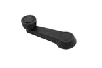 Window Crank, Metal Backed, Black, 75-79, Each