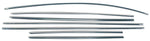 7-Piece Molding Kit for Type 1 (63-66). Upgrade your classic VW with durable anodized aluminum moldings for a sleek, long-lasting finish. Shop now at PMB.