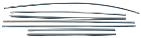 7-Piece Molding Kit for Type 1 (63-66). Upgrade your classic VW with durable anodized aluminum moldings for a sleek, long-lasting finish. Shop now at PMB.