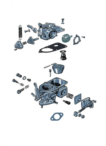 EMPI 30 PICT-1 Carb., (Ref. P/N: 113 129 027E) 12-Volt Choke, Score Approved Classes 1-2/1600, 5/1600, 9, 11