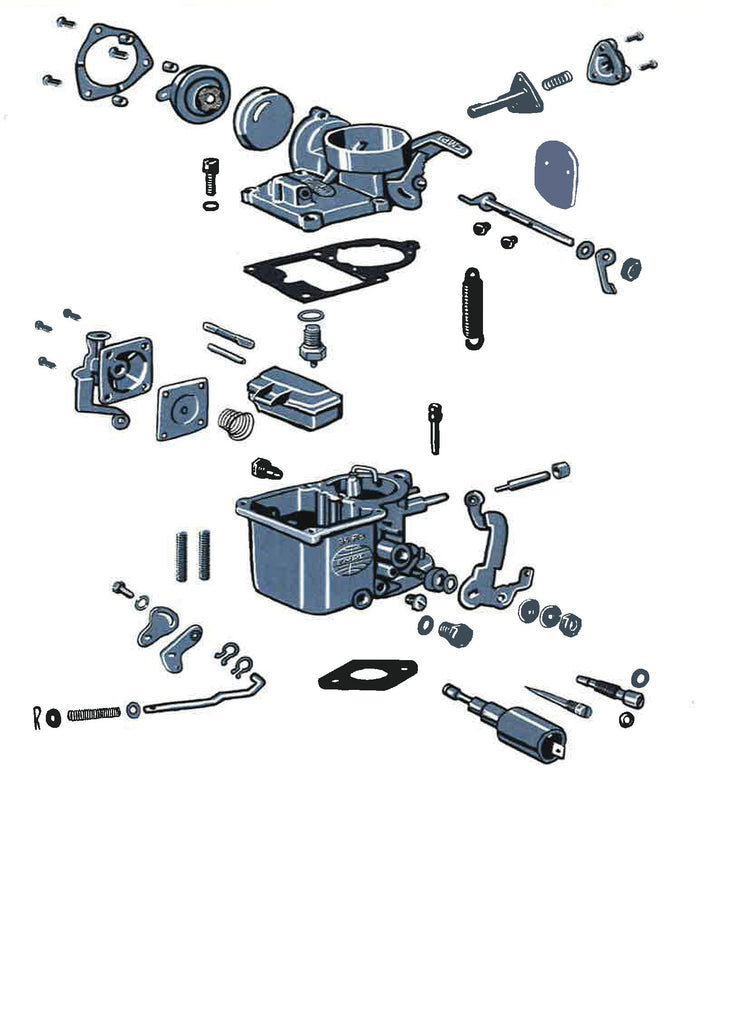 Pict34 Intake EMPI 34 PICT-3 Carburetor – PMB Performance