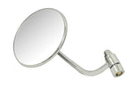 Mirror, Type 1, thru 67, Round, Left  (Use P/N: 98-2101 Threaded Door Hinge Pin)