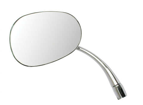 Mirror, Type 1, thru 67, Oval, Left (Use P/N: 98-2101 Threaded Door Hinge Pin)