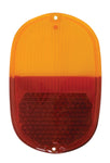 T/L Lens Only, Type 2, 62-71, Amber/Red, Each