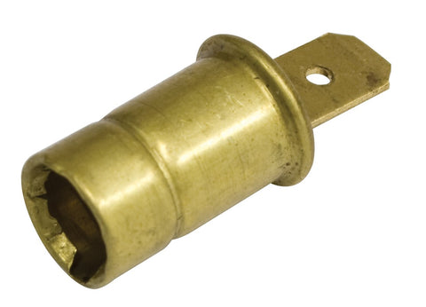 PMB Performance proudly presents the Bulb Socket with Push-In Connector, ideal for instrument panels across all years. This essential component ensures a firm connection for your vehicle's bulbs, enhancing your dashboard's functionality and safety. Easy to install and highly durable, it's a perfect addition to any restoration or repair project—order yours today!