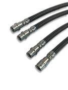 PMB Performance DirectFit Rubber Brake Lines - Set of 4 - 2016-22 Porsche Boxster/Spyder/Cayman