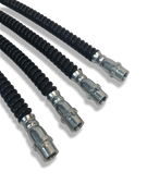PMB Performance DirectFit Rubber Brake Lines - Set of 4 - 2012-16 Porsche 991