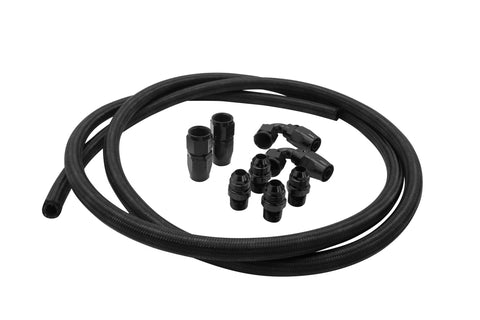 Maximize engine performance with the XRP Breather Kit. Includes -8 black fittings and XR-31 black lines, offering exceptional durability and efficiency.