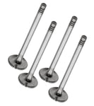 Get the ultimate performance upgrade with our forged stainless steel valves! These precision-machined 32mm valves come with a swirl-polished head and an exclusive alloy hard tip to prevent mushrooming of the valve stem. Exclusively used in our competition head program, each set includes 4 valves for your racing needs!