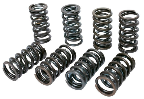 Get top-notch valve control with BUGPACK Chevy Style dual springs! Featuring a 1 3/8" diameter for higher tension, these springs are ideal for heavier valves. Crafted from premium chrome vanadium wire, they’re designed for T-4 and longer-than-stock valves. Sold in matched sets of 8 pairs for lasting performance.