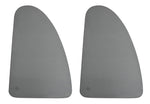 Grey Tinted Rear Quarter Windows Type 1 65-77, Pair