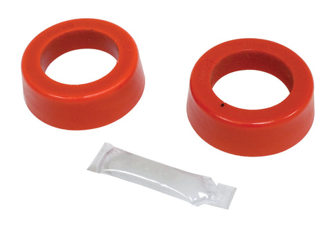 Enhance your vehicle's performance with our Smooth/Round Grommets for rear spring plates! Engineered to resist crunching and bottoming out like soft stock rubber options, these flanged grommets are ideal for custom torsion housings. With a 1-7/8" I.D. and large O.D., they provide a reliable installation for IRS setups. Shop now!