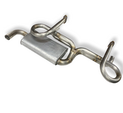 Bursch Stainless Steel Exhaust System with Muffler for Porsche 912. PMB Performance offers a vast selection of Bursch Exhaust components. Bursch is revolutionizing exhaust systems for Porsche 911, 912, 914, and even classic Porsche 356. Experience enhanced horsepower and efficiency with Bursch—your go-to for Porsche exhaust upgrades.
