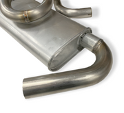 Bursch Stainless Steel Exhaust System with Muffler for Porsche 356 (1960-65). PMB Performance offers a vast selection of Bursch Exhaust components. Bursch is revolutionizing exhaust systems for Porsche 911, 912, 914, and even classic Porsche 356. Experience enhanced horsepower and efficiency with Bursch—your go-to for Porsche exhaust upgrades.
