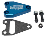 Ensure optimal performance with the JayCee Universal Block Off, expertly crafted from 6061 billet aluminum. With its laser-engraved logo, you can trust you’re receiving a genuine JayCee product. This kit includes a gasket and 12-point hardware, available in Black, Blue, or Red for a polished and professional finish.