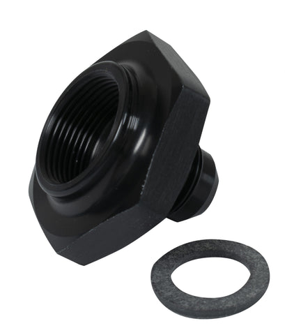 Low Profile Fuel Tank and 6 Adapter - Black