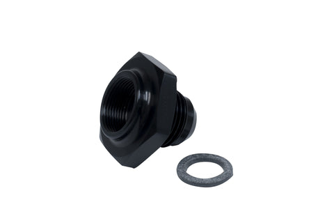 Low Profile Fuel Tank and 8 Adapter - Black