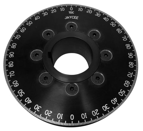 JayCee Billet 4-1/2" Street Power Pulley - Black