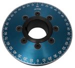 JayCee Billet 4-1/2" Street Power Pulley - Blue