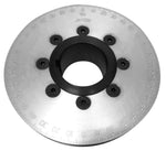 JayCee Billet 4-1/2" Street Power Pulley - Silver, Sand Seal