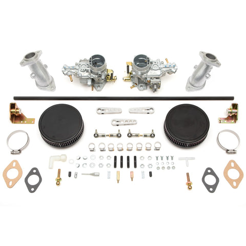 VW Type 1 Single Port - Dual 34ICT Carburetor Conversion Kit - K1301