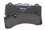 When it comes to bigger brakes, Brembo is the household name. This kit comes with a pair of GT 4-Piston, calipers that are loaded with FM1000 pads set up for street/performance use. You'll also get a pair of massive (323mm x 28mm) Cross Drilled, rotors, all of the brake lines and  mounting hardware. 