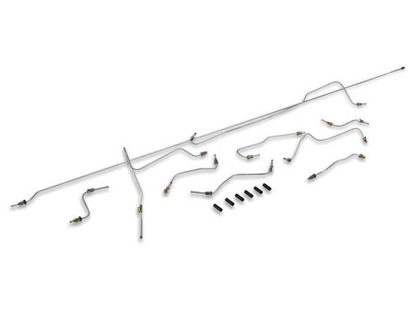 Porsche 911/912 Complete DirectFit Brake Hard Line Kit (1964-68