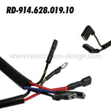 Wiper Motor and Washer Pump Harness for Porsche 914-6 (1970-72)