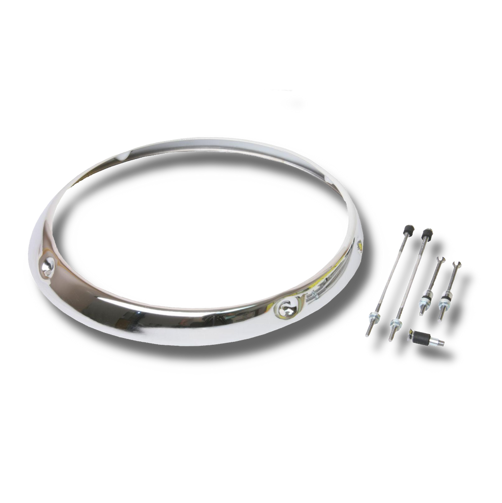 Chrome Headlight Rim for Porsche 911, 912, and 930 (1968-86) – PMB ...