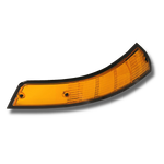 Transform Your Porsche 911/912 (1969-73) with Our USA Spec Amber Turn Signal Lens! This front right lens with black trim guarantees fitment and replaces faded lenses for an instant visual upgrade. Clear lens with accurate OE color and a 24-month unlimited mileage warranty. Replaces 911 631 948 00.