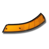 Transform Your Porsche 911/912 (1969-73) with Our USA Spec Amber Turn Signal Lens! This front right lens with black trim guarantees fitment and replaces faded lenses for an instant visual upgrade. Clear lens with accurate OE color and a 24-month unlimited mileage warranty. Replaces 911 631 948 00.