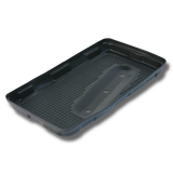 Optimize your Porsche 911 or 912's battery security with our Battery Tray. Built to factory specifications, this Porsche battery tray ensures efficient and reliable support. Enhance your vehicle's performance with our durable and high-performing battery tray. 
Replaces: 90161112120, 901 611 121 20