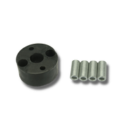 High Density Rubber Steering Rack Coupler for Porsche 911 (1963-89) and 914 (1970-76) More than 30% stiffer than the original equipment Guaranteed fitment Ideal replacement for worn Steering Shaft Flex Coupling Disc Helps restore movement accuracy of the steering wheel High-quality materials for maximum lifespan 24 Month Unlimited Mileage Warranty #22 and 23 in Diagram. 1 Required per car. Replaces 90134720102, 901 347 201 02, 901.347.201.02, 901-347-201-02