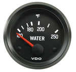 Ensure your engine's health with our Cockpit Series Water Temp Gauge! This high-quality gauge features a bold black face, clear white numerals, and a vivid red pointer, providing accurate readings up to 250 degrees. Stay ahead of potential overheating issues and keep your engine in top shape. Order now to enhance your dashboard!