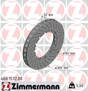 Zimmermann 32mm Left Front Rotor for Porsche 930 (1978-80)