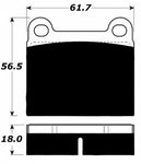 Porterfield R4-S Pads for Late Porsche 914-4 Front Calipers (72.8 - 76)