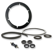 914Rubber Early Airbox & Wiper Shaft Seal Kit for Porsche 914 (70-72). Silicone seal, PVC hoses, elastomer bushings. PMB Performance, top 914Rubber retailer.
