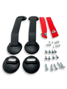 914Rubber RS Style inner door pull conversion kit for Porsche 914. Lightweight, motorsport-design with easy installation for a race-ready interior upgrade.