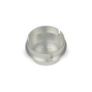 914Rubber satin finish center caps for 4-lug 914 Fuchs alloy wheels. OEM-style look, easy installation, and durable for your Porsche 914 restoration. Set of 4.