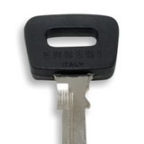 Key Blank for Porsche 914 (69-76) 911 (70-77) and 930 (75-77) in Black
