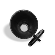 914Rubber rain tray funnel for Porsche 914 (70-76). Durable plastic, OE-fit, 2 per car. PMB Performance, top 914Rubber retailer. (855) 786-7101