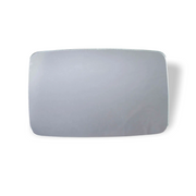 914Rubber exterior mirror glass for early Porsche 914 (1970–71). Factory-fit replacement for driver's side mirror restores clarity and correct vintage shape.