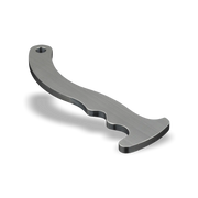 914Rubber door stay arm for Porsche 914 (All Years). Replaces worn factory unit. Restores proper door hold with smooth action and OEM-style fit.