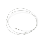 914Rubber heater lever control cable for Porsche 914 (1970-74). Direct replacement for smooth heater system operation with durable, easy installation.